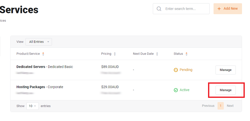 cPanel and FTP login credentials